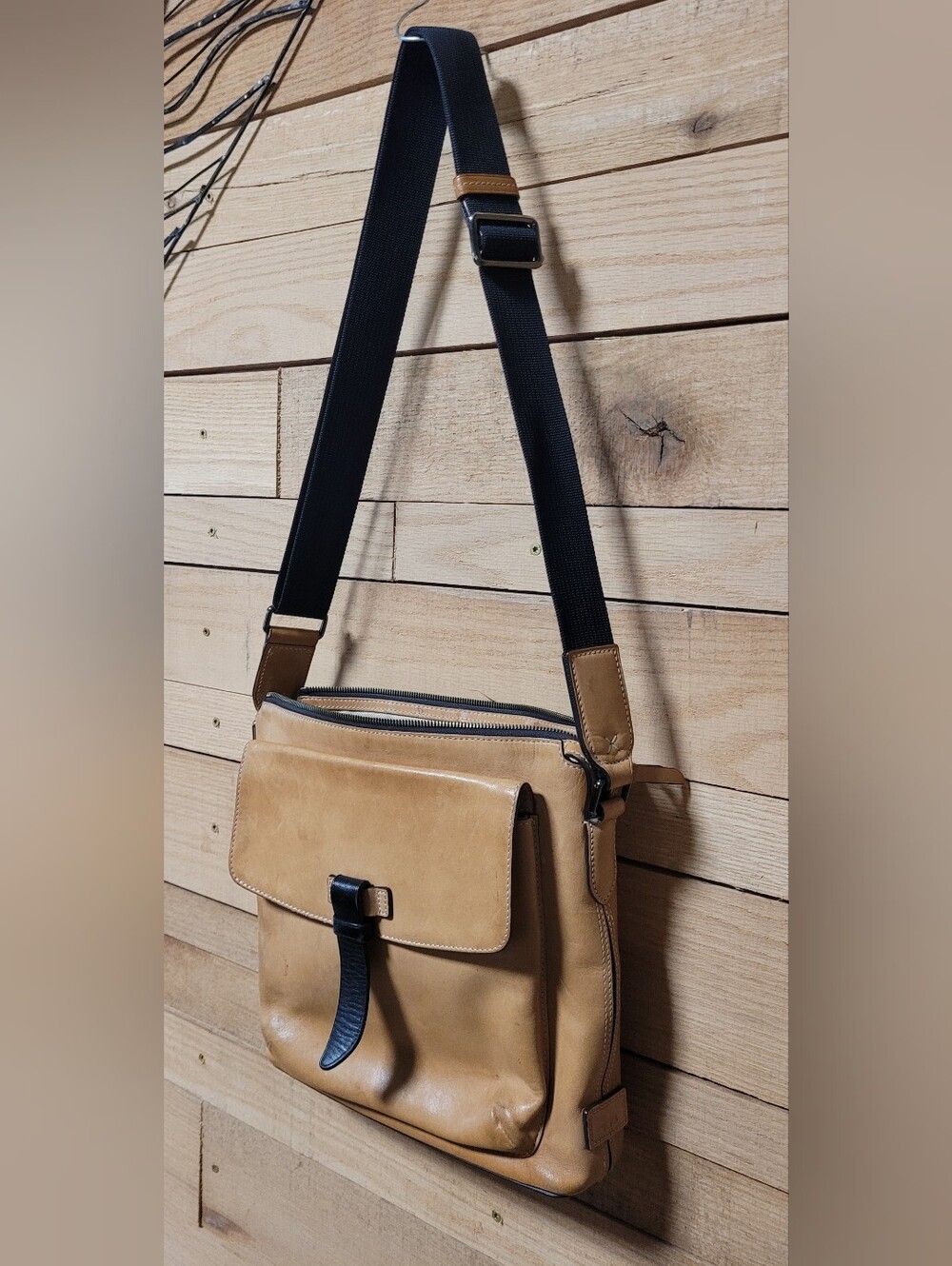 TUMI Leather Bag. SantaMonica